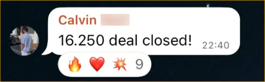 Wolf Pack member result 42