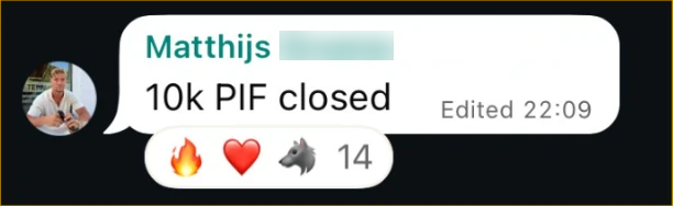 Wolf Pack member result 29